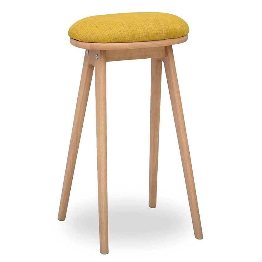 【完成品】moca company clore 木製 ハイスツール Amazon｜moca company clore 木製 ハイスツール クッション付き